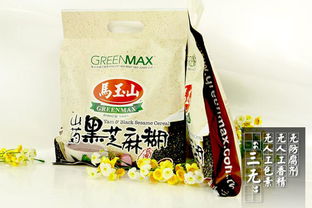 马玉山 台湾进口 山药黑芝麻糊 饮品多谷杂粮早餐 冲调饮品 525g 袋装