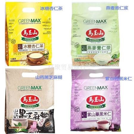 台湾进口马玉山谷粉黑芝麻糊紫山药黑米燕麦杏仁茶营养冲饮品包邮图片大全 邮乐官方网站