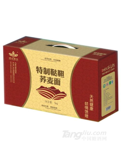 特制鞑靼荞麦面礼盒招商 内蒙古清谷新禾有机食品有限责任公司 糖酒网tangjiu.com